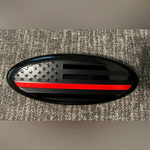 9" Front Grill/Tailgate USA Flag Emblem for Ford